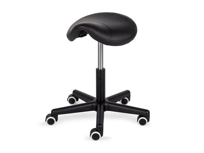 Meistro kėdė balnas LUMO COMFY BASE, juoda