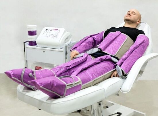 LIMFODRENAŽINIS MASAŽAS SU APARATU 60 min.